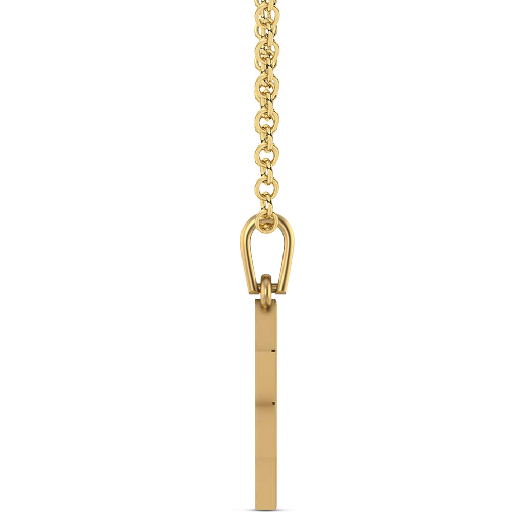 Jewish Star of David Pendant Necklace 14K Yellow Gold