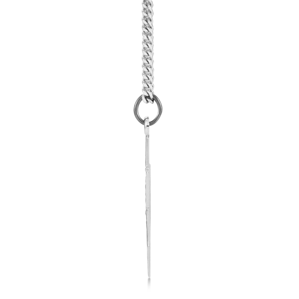 Jewish Star of David Pendant Necklace Sterling Silver