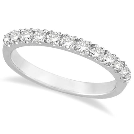 Lab Diamond Stackable Ring Anniversary Band in 14k White Gold (0.25ct)