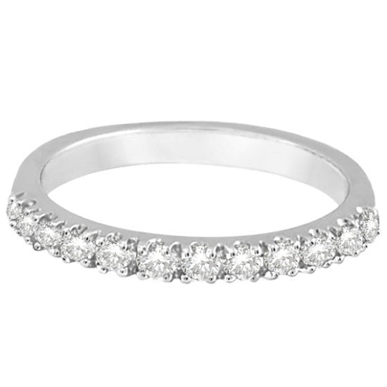 Lab Diamond Stackable Ring Anniversary Band in 14k White Gold (0.25ct)