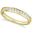 Channel-Set Diamond Anniversary Ring Band 14k Yellow Gold (0.25ct)
