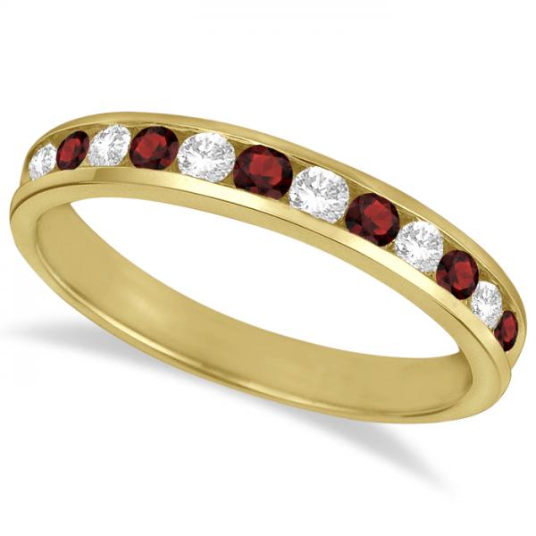 Princess-Cut Channel-Set Stackable Tanzanite Ring 14k White Gold (1.00ct)