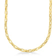 Men's Paperclip Chain Necklace 14k Yellow Gold (7.1mm)