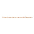 U-Link Paperclip Bead Hardwear Chain Bracelet 14k Rose Gold