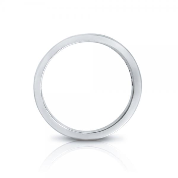 Thin Diamond Wedding Ring Band in Platinum (0.30ctw)