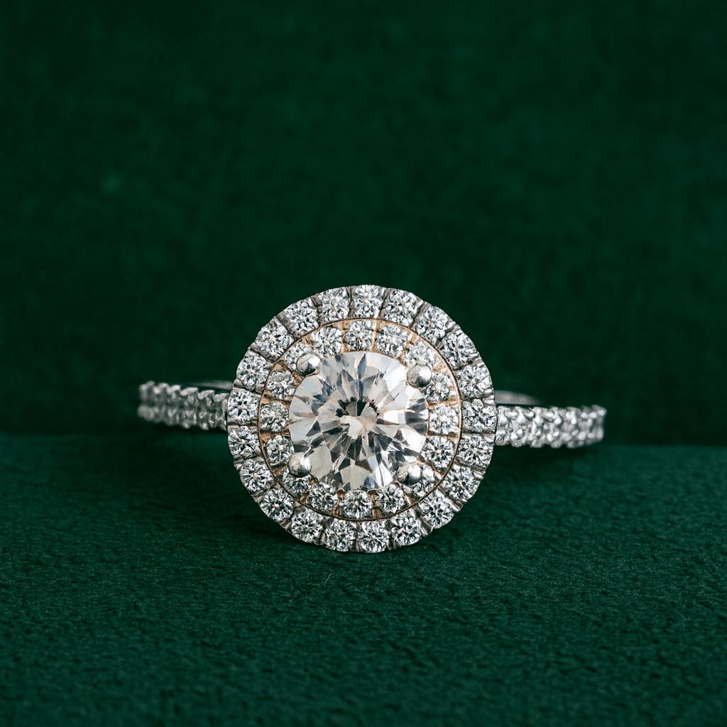 Diamond engagement ring