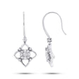 0.34ct 14k White Gold Diamond Earrings