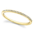 Diamond Accented Danity Band 14k Yellow Gold (0.08ct)