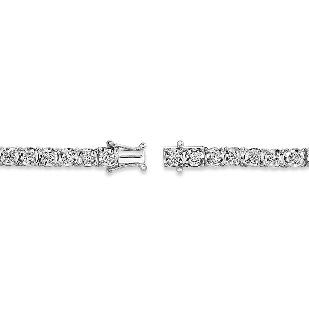Diamond Tennis Bracelet 14k White Gold (3.00ct)