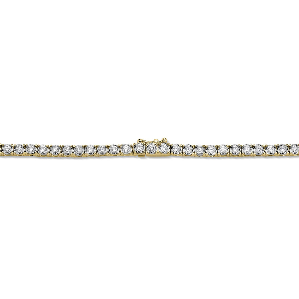 36" Diamond Tennis Necklace 14k Yellow Gold (8.70ct)