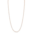 36" Diamond Tennis Necklace 14k Rose Gold (8.70ct)
