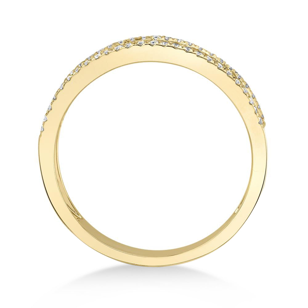Diamond Baguette Wedding Band 14k Yellow Gold (0.55ct)