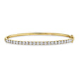 Diamond Bangle Bracelet 14k Yellow Gold (0.69ct)