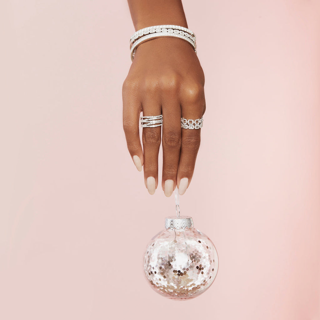 Diamond Baguette Half Eternity Ring 14k White Gold (0.46ct)