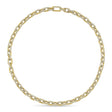 Diamond Pave Link Chain Necklace 14k Yellow Gold (19.30ct)