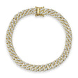 Lab Diamond Link Bracelet 14K Yellow Gold (3.72ct)