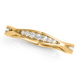 Diamond Accented Wedding Band 18k Yellow Gold (0.17ct)