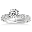 Diamond Accented Bridal Set Setting Palladium (0.25ct)