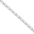 Lab Diamond Tennis Bracelet 14k White Gold (12.00ct)