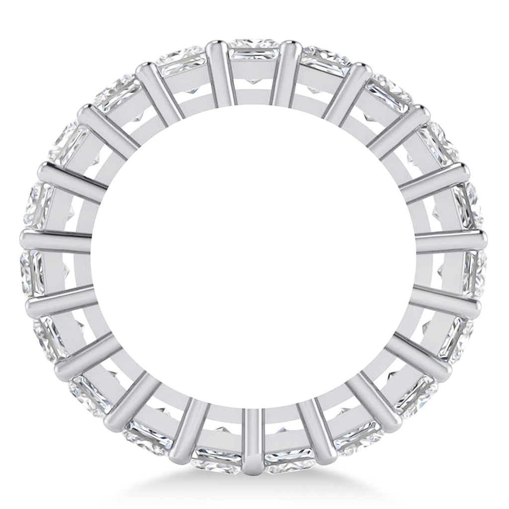Princess Cut Diamond Eternity Wedding Band 14k White Gold (5.51ct)