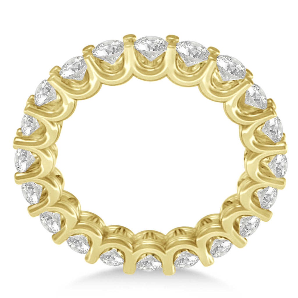 Diamond Eternity Wedding Band 14k Yellow Gold (2.40ct)