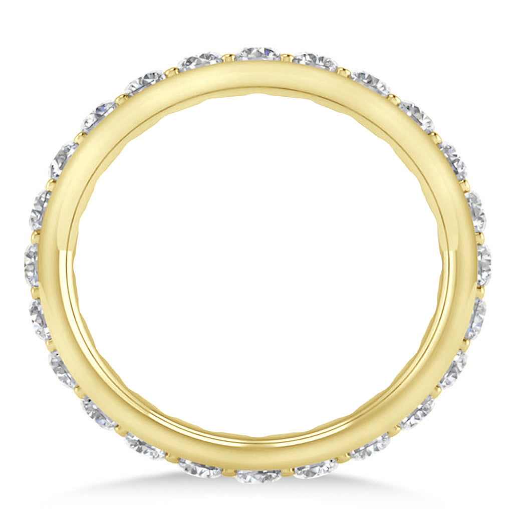 Diamond Eternity Wedding Band 14k Yellow Gold (1.50ct)