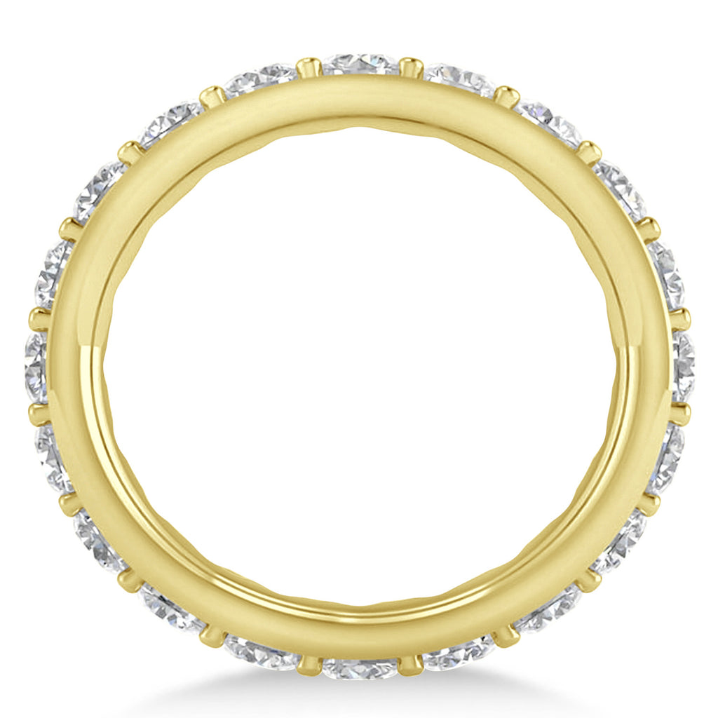 Diamond Eternity Wedding Band 14k Yellow Gold (2.50ct)