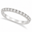 Diamond Stackable Ring Anniversary Band in 14k White Gold (0.25ct)