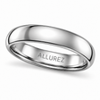Domed Tungsten Carbide Wedding Band (4mm)