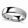Domed Tungsten Carbide Wedding Band (6mm)