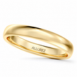 Dome Comfort Fit Wedding Ring Band 18k Yellow Gold (3mm)