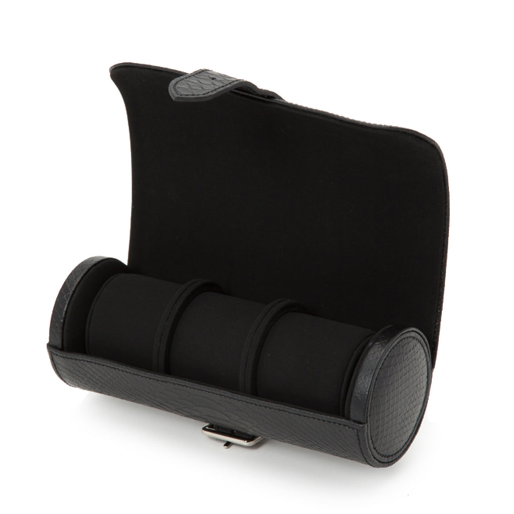 WOLF Exotic Triple Watch Roll