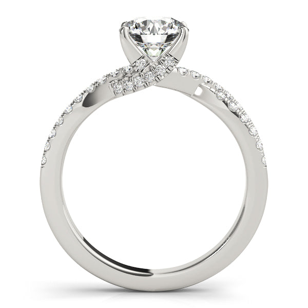 Round Diamond Engagement Ring & Band Bridal Set Platinum 1.32ct