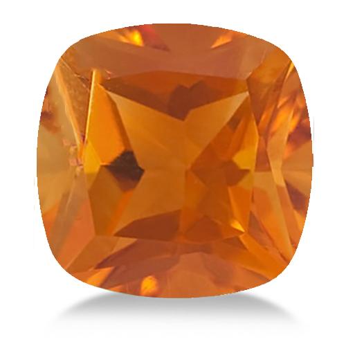 Cushion shape Natural AAA Citrine Gemstone 5mm (0.60 ct)