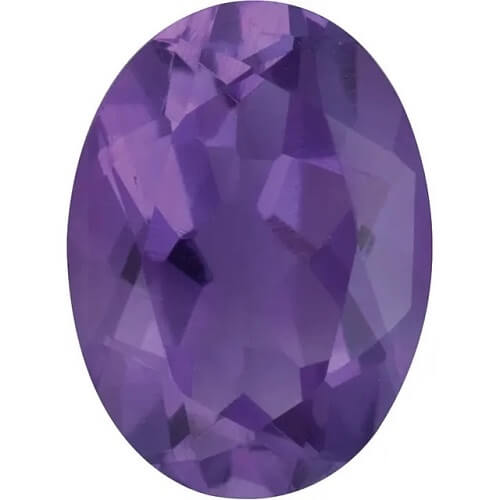 Oval shape Natural AAA Amethyst Gemstone 11x9mm (3.80 ct)