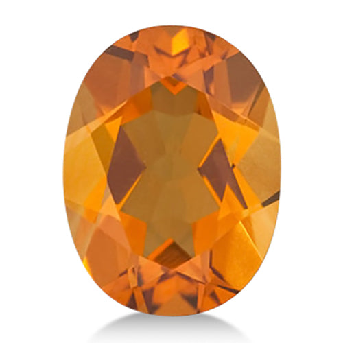 Oval shape Natural AAA Citrine Gemstone 7x5mm (1.10 ct)