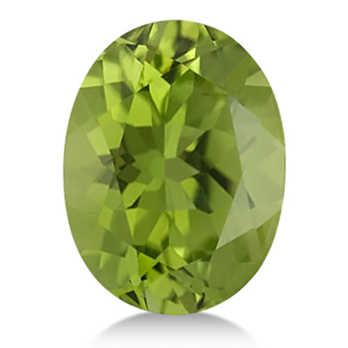 Oval shape Natural AAA Peridot Gemstone 6x4mm (0.70 ct)