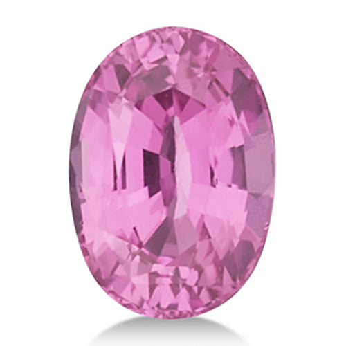 Oval shape Natural A Pink Sapphire Gemstone 4x3mm (0.25 ct)
