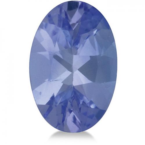 Oval shape Natural AAA Tanzanite Gemstone 12x10mm (6 ct)