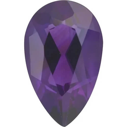 Pear shape Natural AAA Amethyst Gemstone 9x7mm (2.15 ct)