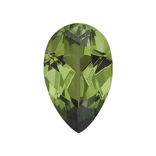 Pear shape Natural AAA Peridot Gemstone 8x6mm (1.50 ct)