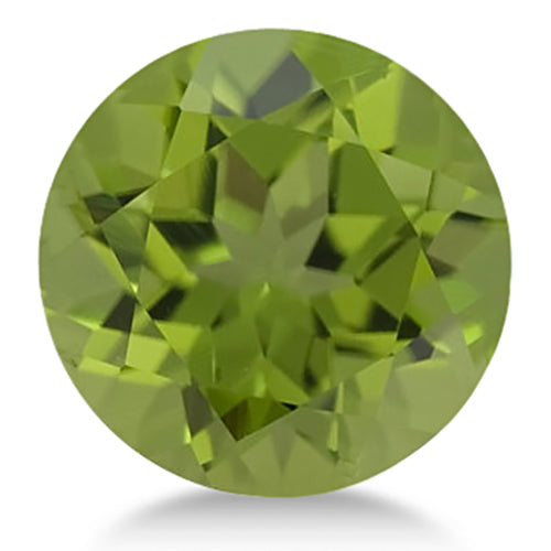 Round shape Natural AAA Peridot Gemstone 4mm (0.25 ct)
