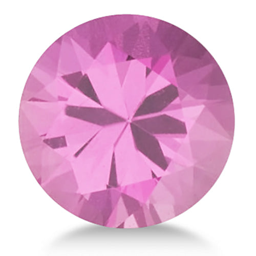 Round shape Natural AA Pink Sapphire Gemstone 9mm (3.75 ct)