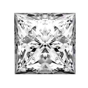 1.00 Carat G-VS1 Excellent Princess Cut Diamond
