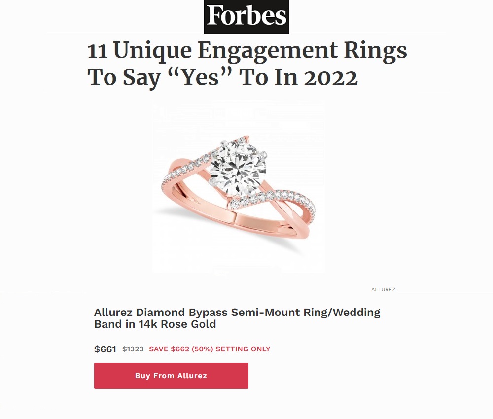 11 Unique Engagement Rings To Say Yes To In 2022