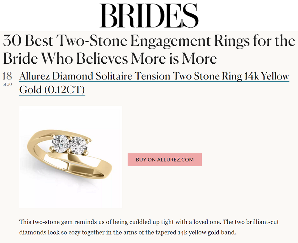 30 Best Two-Stone Engagement Rings for the Bride Who Believes More is More