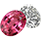 Pink Sapphires & Diamond
