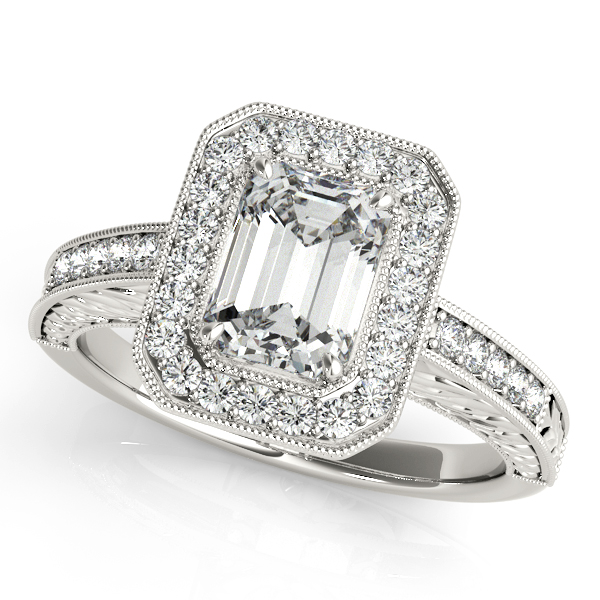 antique emerald cut diamond