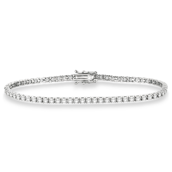 Eternity Diamond Tennis Bracelet 14k White Gold 3 00ct Ib83 Eternity Diamond Tennis Bracelet 14k White Gold 3 00ct