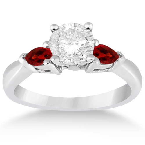 garnet engagement rings